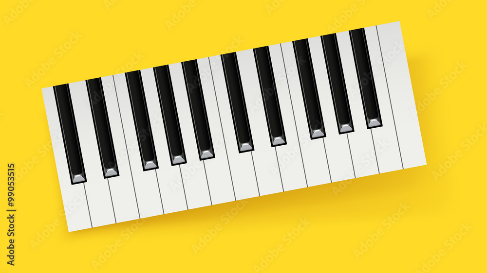 Fototapeta premium picture of piano 01