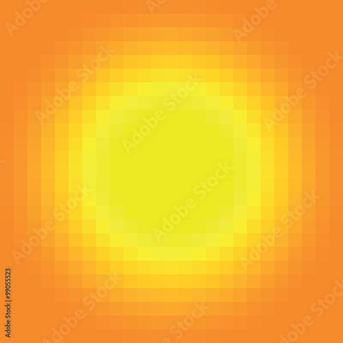 piksel, słońce © photoidea