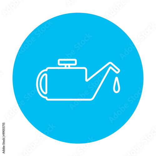 Oiler line icon.