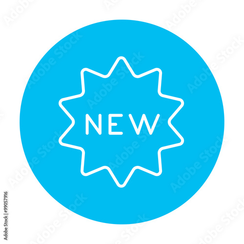 New tag line icon.