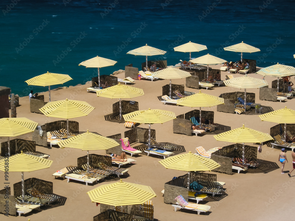 Fototapeta premium Parasol beach