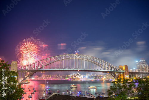 Sydney New Year Eve Fireworks Show