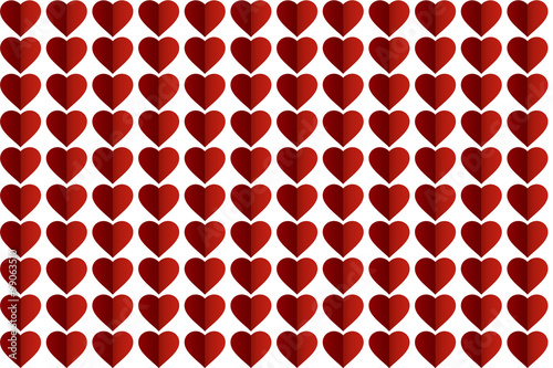 heart on white background