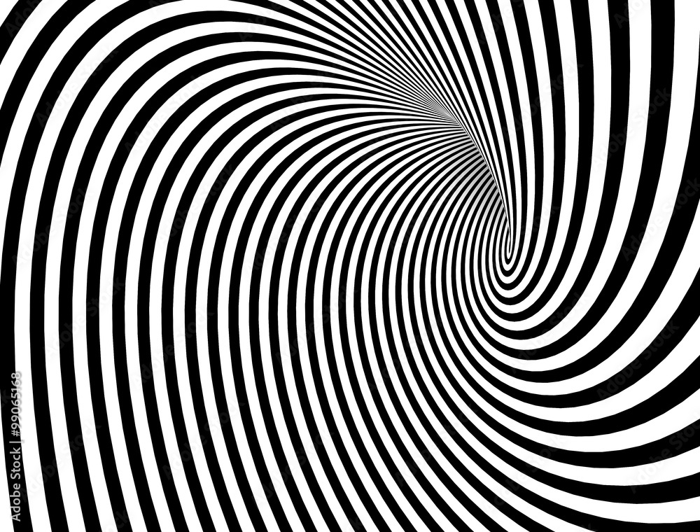 Abstract spiral circle black and white Abstract spiral circle black and white