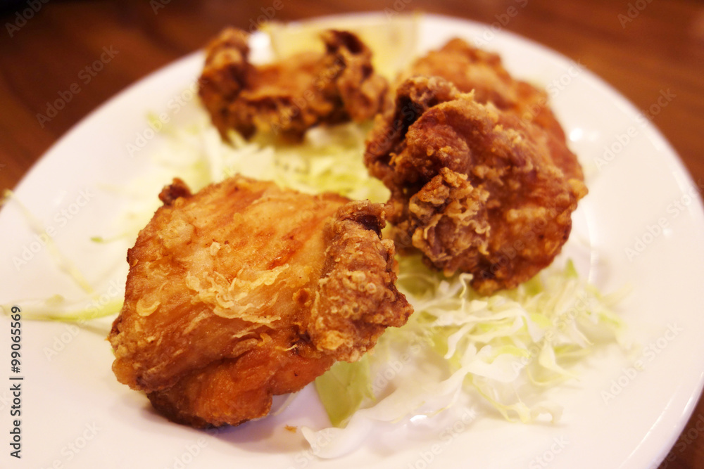 鶏の唐揚げ Fried chicken 鶏の唐揚げ Fried chicken