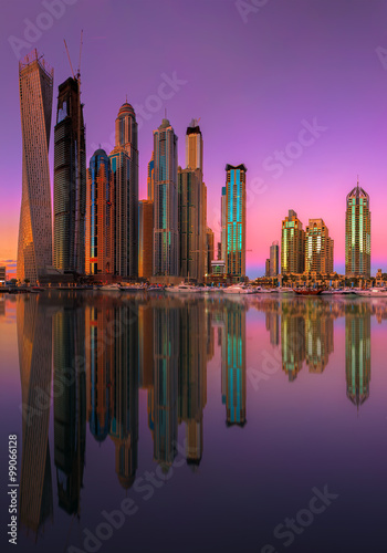 Photography Dubai Marina Skyline