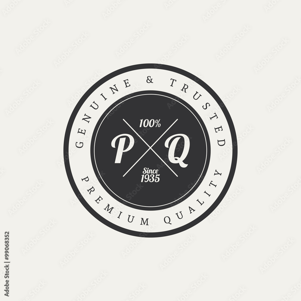 Premium Quality label Premium Quality label