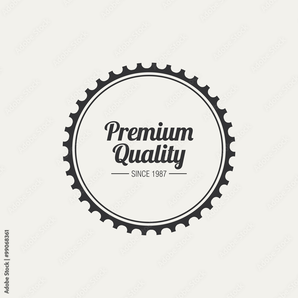 Premium Quality label Premium Quality label