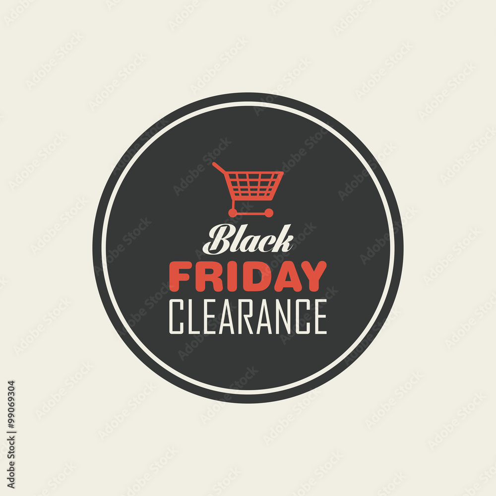 Black Friday Label