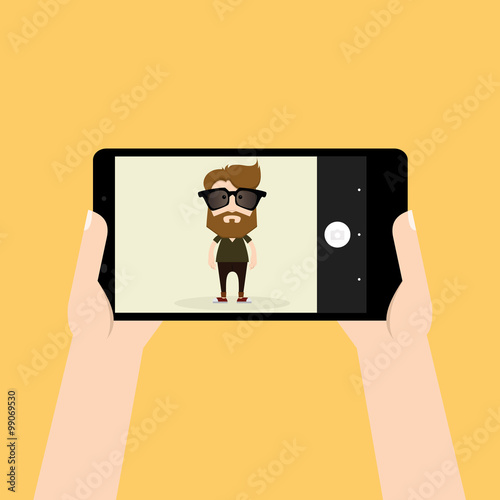 Cute Selfie background