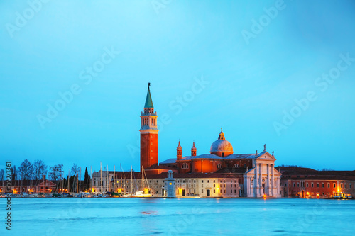 Basilica Di San Giogio Maggiore in Venice photo