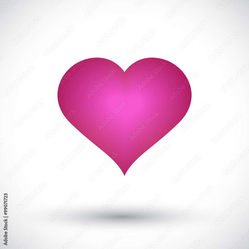 Valentine heart vector