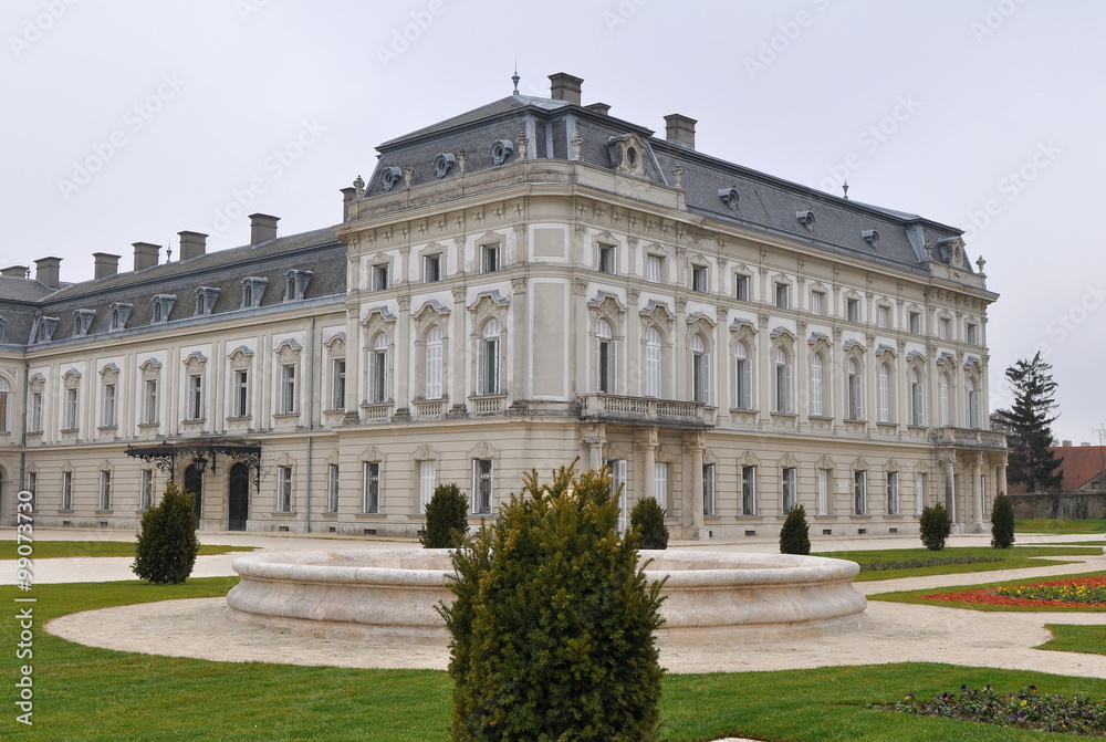 Festetics castle in Keszthely,Hungary