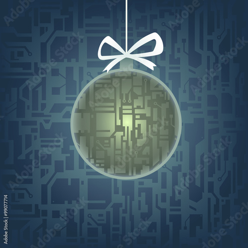 hi-tech christmas tree toy