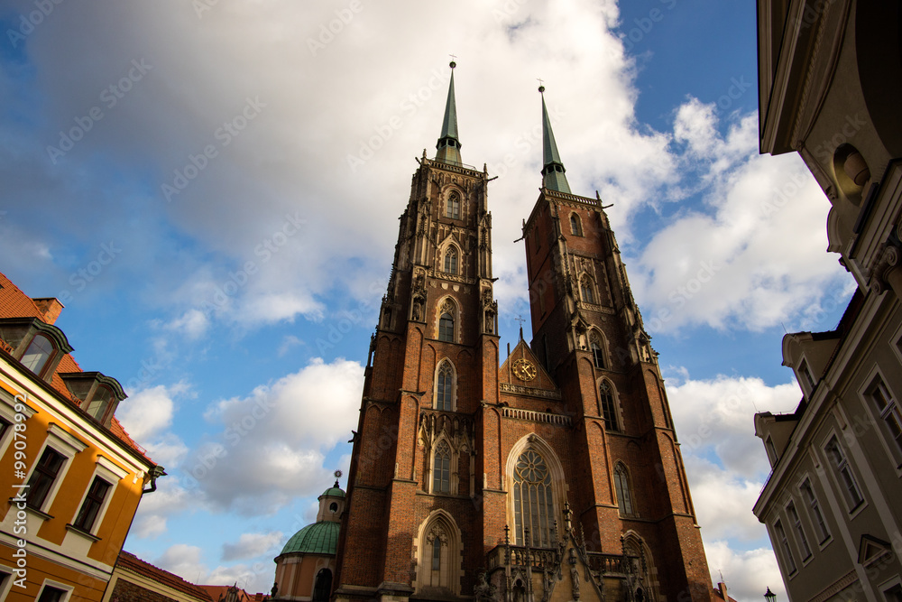 Obraz premium wroclaw cathedral Silesia