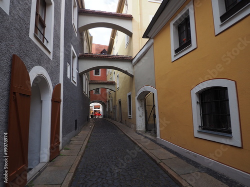 Fototapeta Naklejka Na Ścianę i Meble -  Altstadtgasse in Görlitz