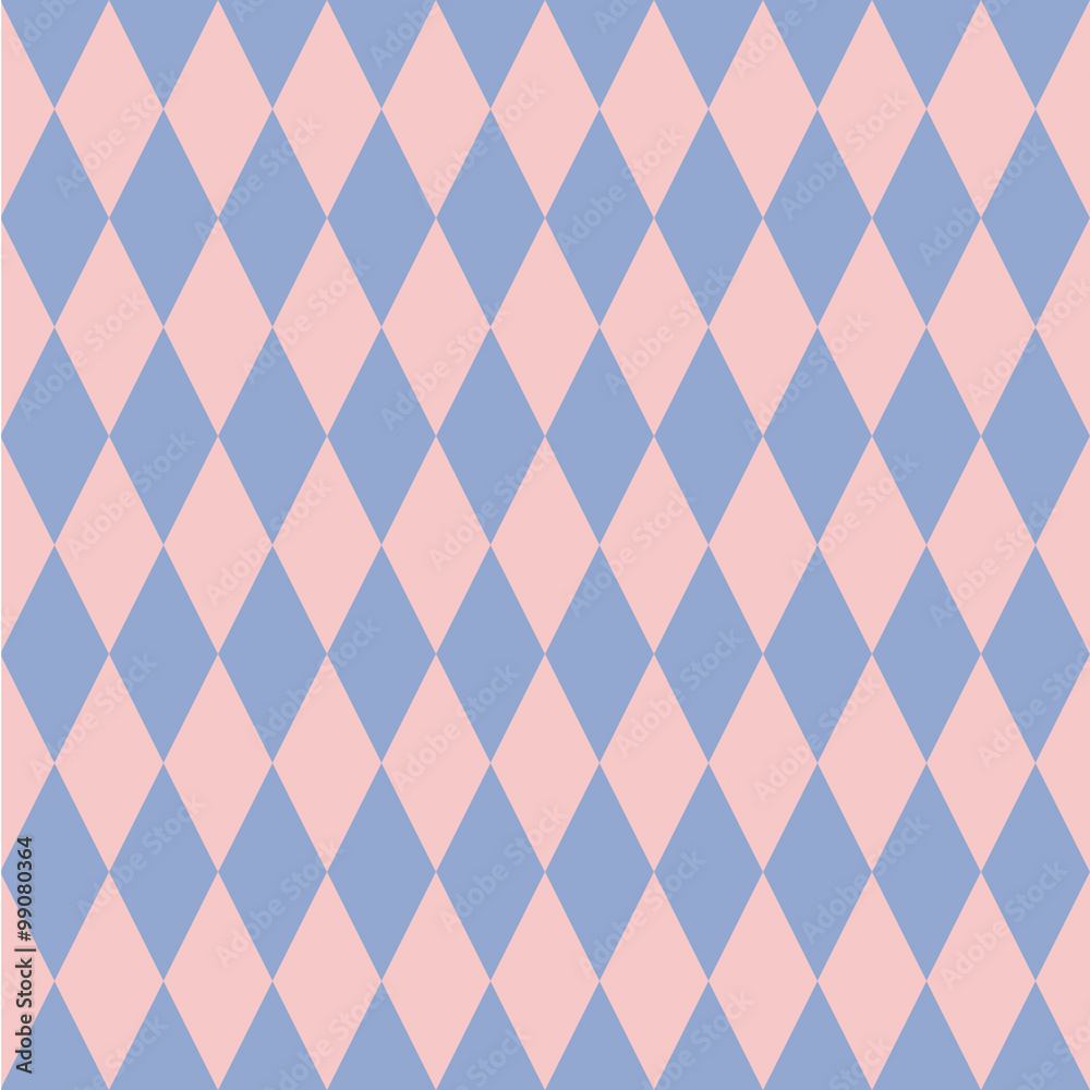Rose quartz and serenity rhombus backdrop. Vector illustration. Seamless pattern. Rose quartz and serenity rhombus backdrop. Vector illustration. Seamless pattern.