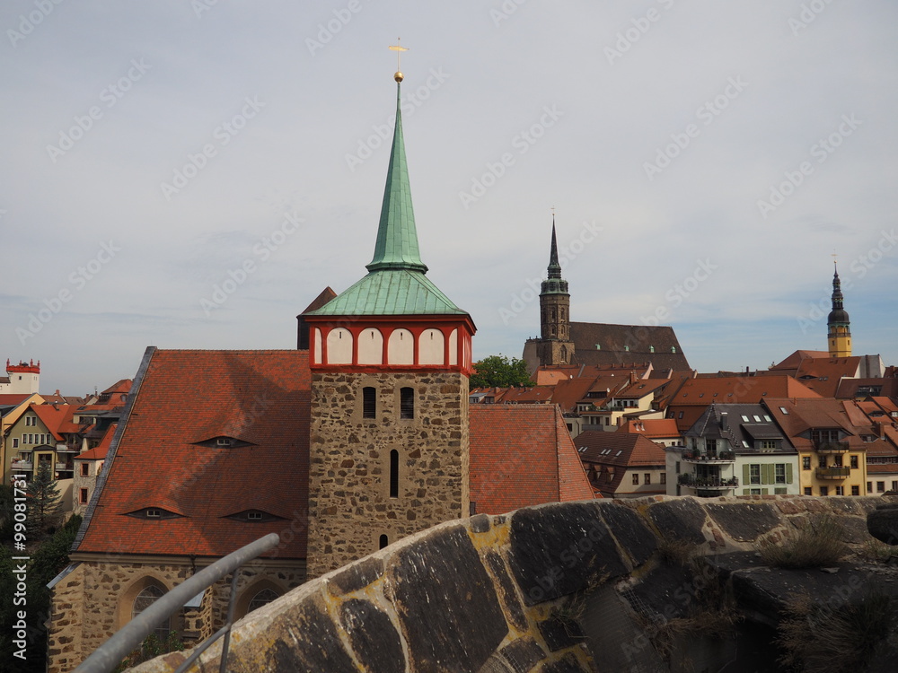 Altstadt von Bautzen in Sachsen, Ostdeutschland Altstadt von Bautzen in Sachsen, Ostdeutschland