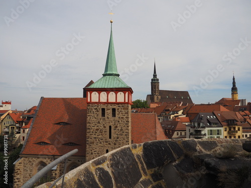 Altstadt von Bautzen in Sachsen, Ostdeutschland