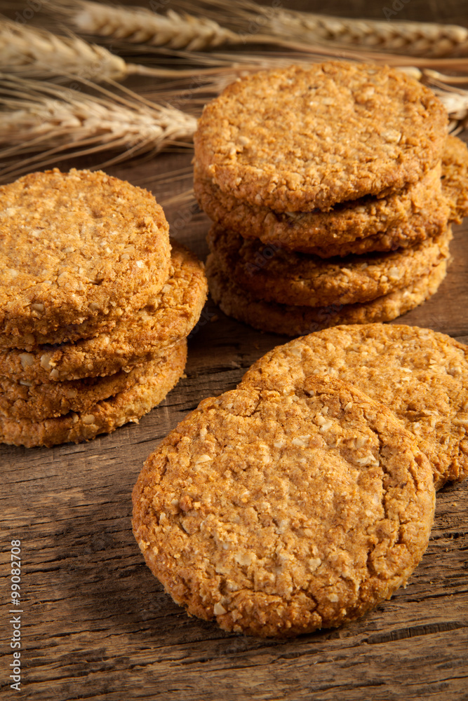 oat and wholemeal cookies oat and wholemeal cookies