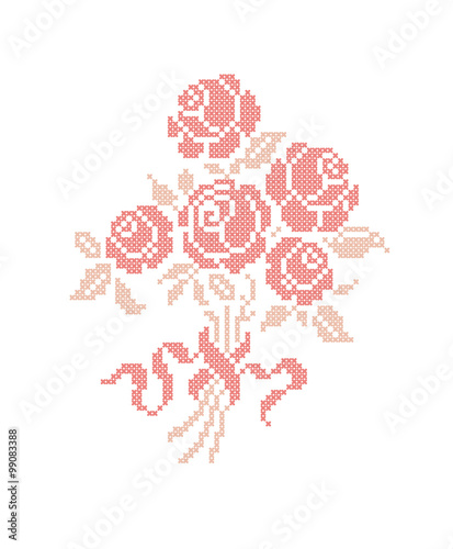 Rose. Bouquet of flowers. 