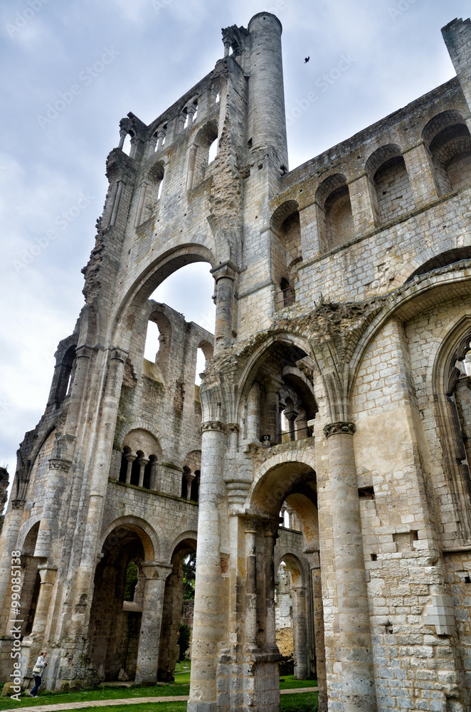 Ruins of Jumieges Abbey, France