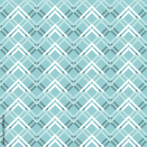 Abstract seamless geometric pattern with zigzag elements