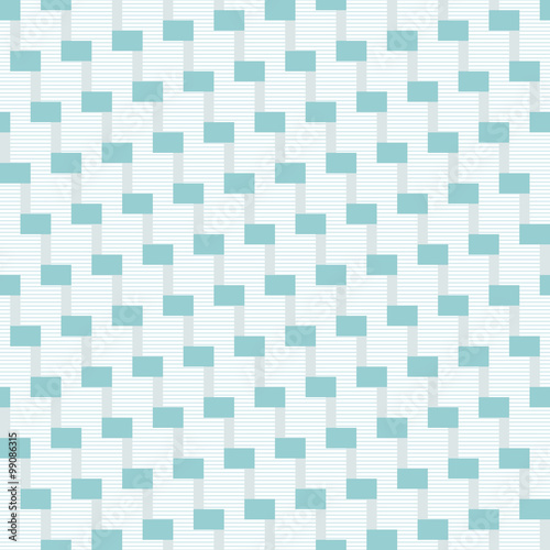 Abstract seamless striped stair-step pattern