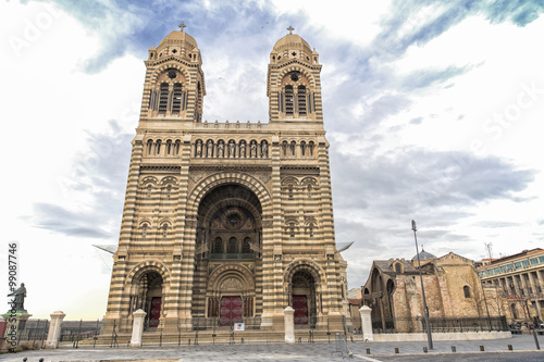 Cathedral in Marseille, France