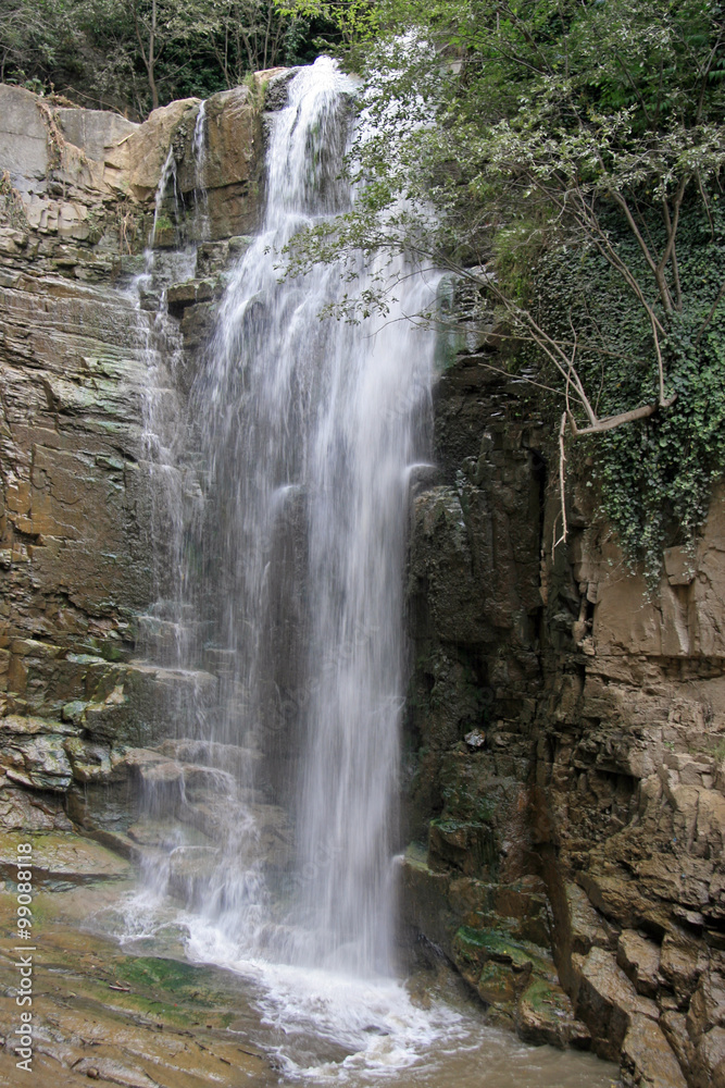 Waterfall / Falls City in Tbilisi, Georgia's capital Waterfall / Falls City in Tbilisi, Georgia's capital