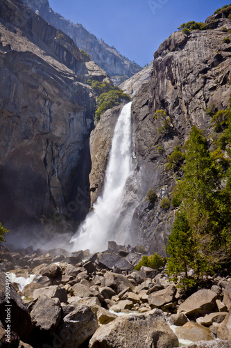 yosemite falls in california