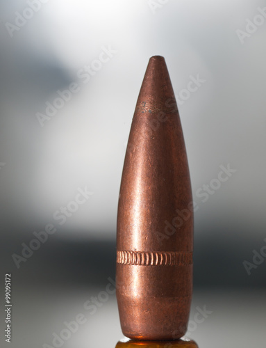 .30 calliber boat tail bullet photo