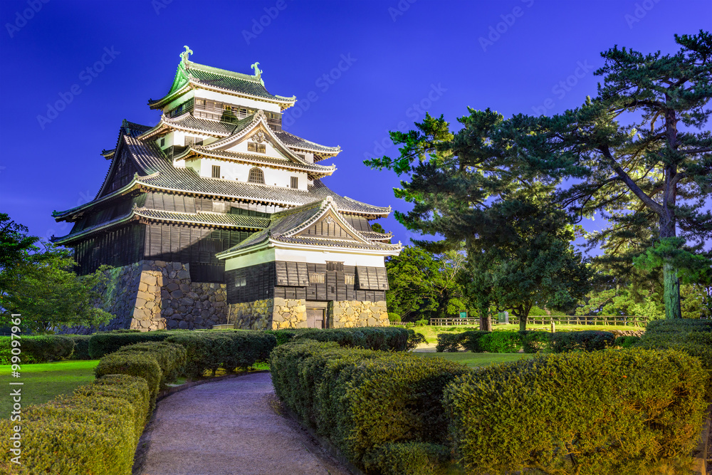 Matsue Castle in Matsue, Japan.