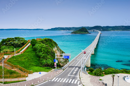Tsunoshima Bridge in Japan