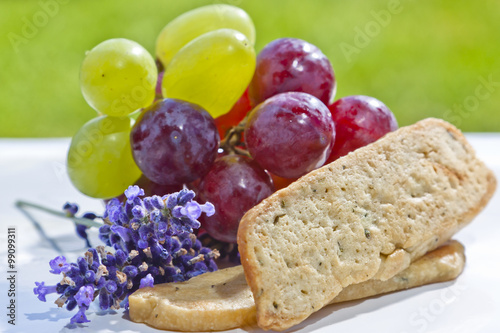 Crackers and Grapes