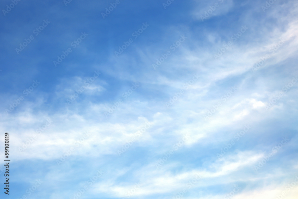 Obraz premium Blue sky light clear.