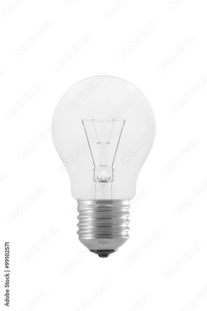 Light bulb isolated on white Light bulb isolated on white