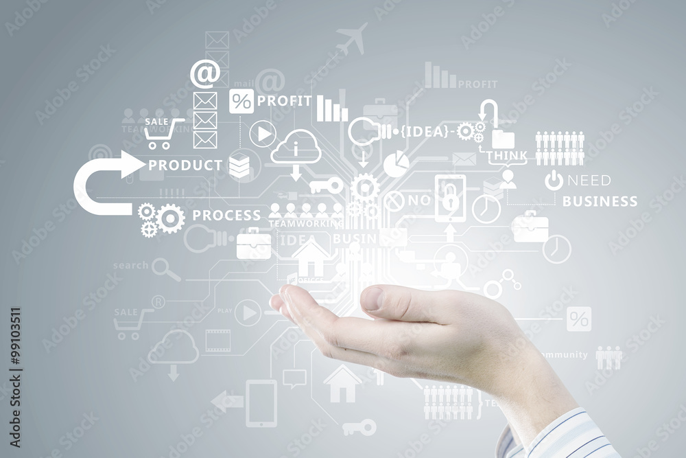 Business futuristic concept Business futuristic concept