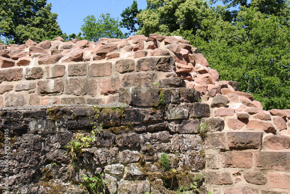 Ruines du Château de Fleckenstein Alsace France
