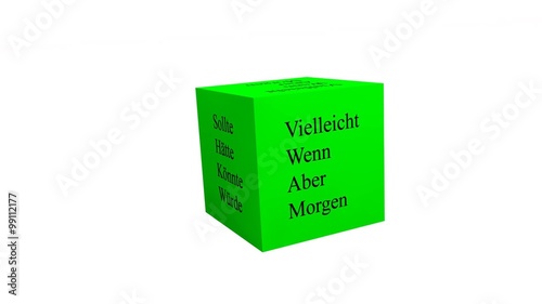 Drehender Würfel