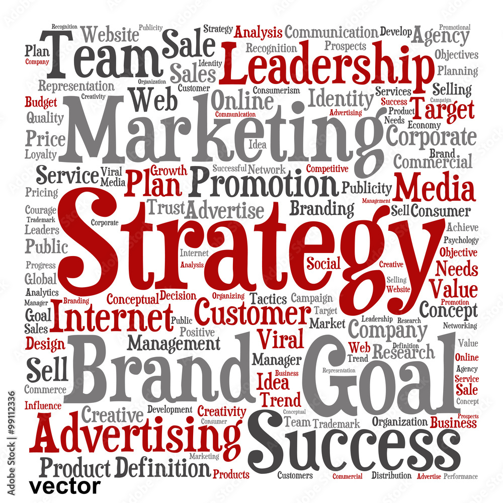 Vector conceptual business leadership word cloud Vector conceptual business leadership word cloud