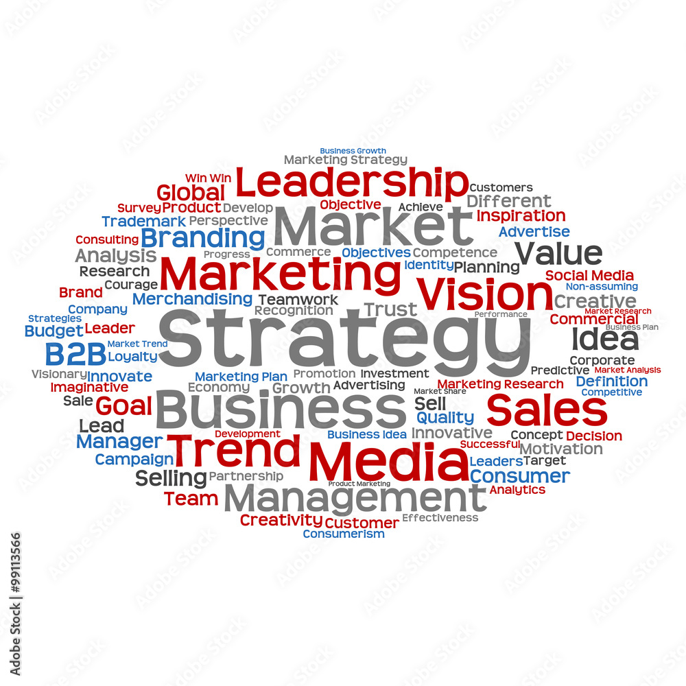 Conceptual business marketing word cloud Conceptual business marketing word cloud