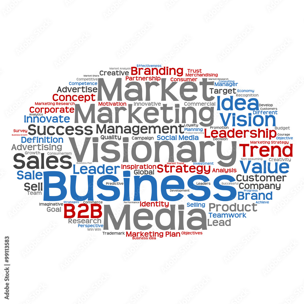 Conceptual business marketing word cloud Conceptual business marketing word cloud