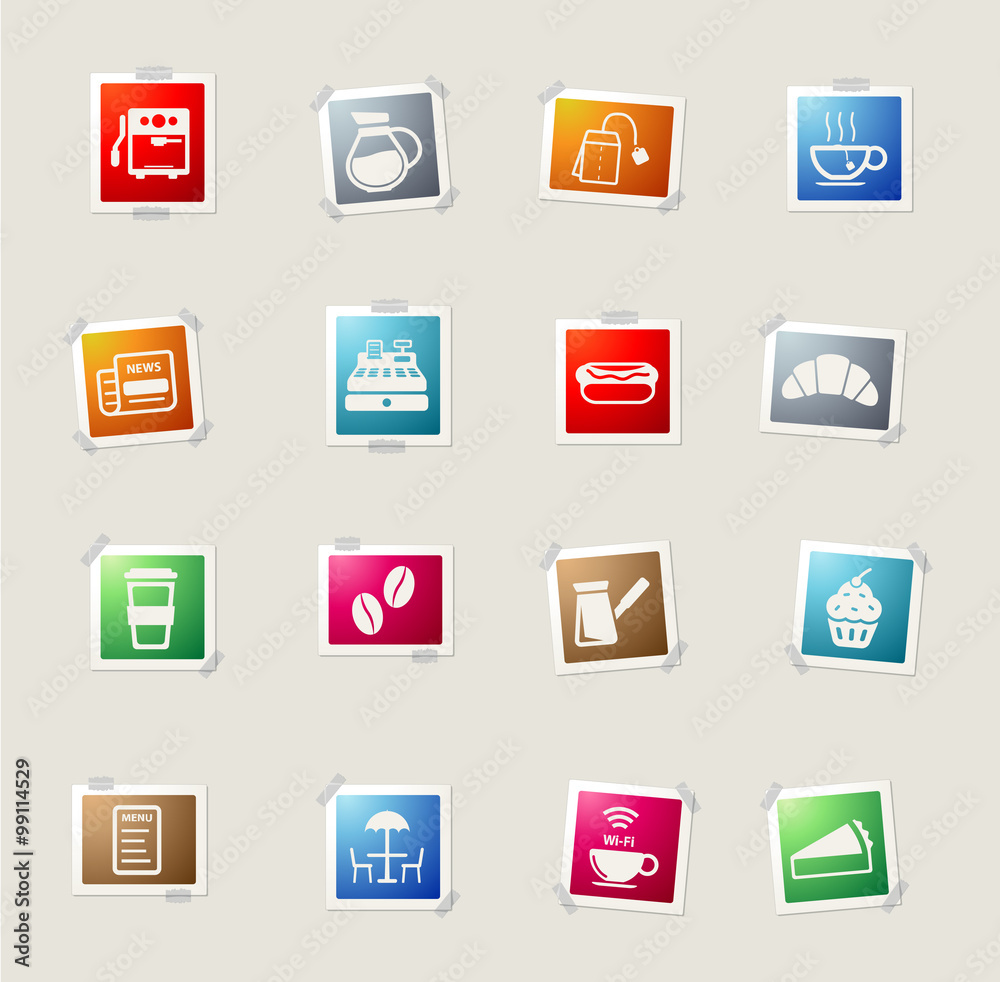 Cafe simply icons Cafe simply icons