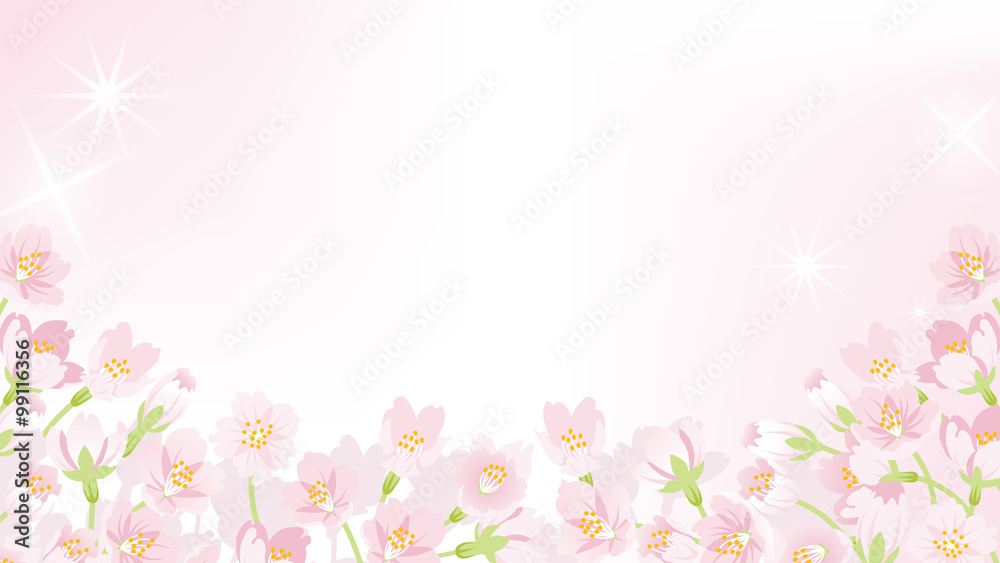 Cherry Blossom frame -below