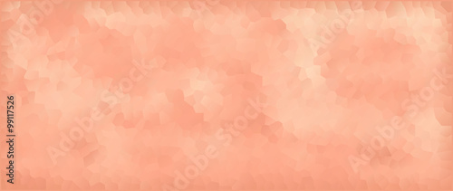 vector illustration - red abstract mosaic textured banner
