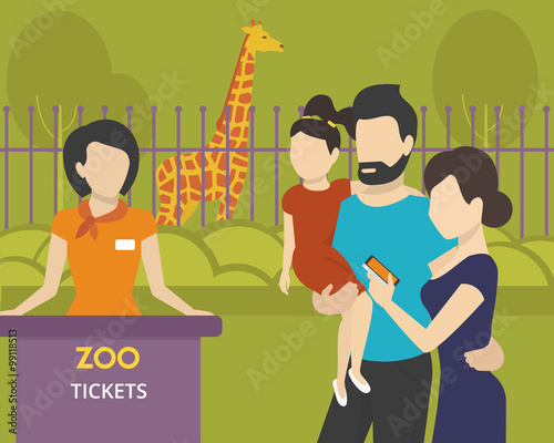 Booking tickets to zoo