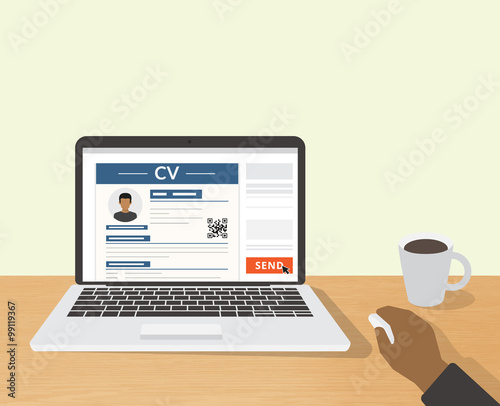 Sending CV via e-mail