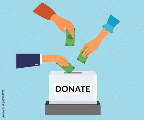 Donate illustration