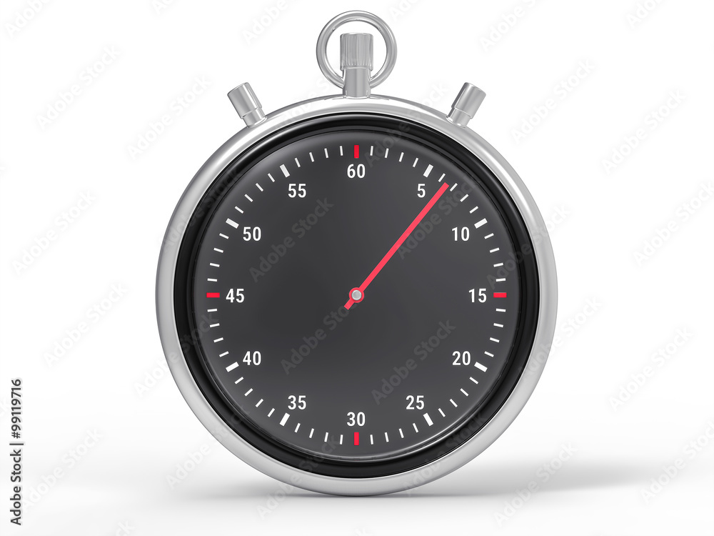 Isolated Metallic Chronometer Background Isolated Metallic Chronometer Background